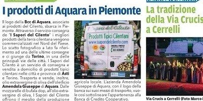 I prodotti di Aquara in Piemonte