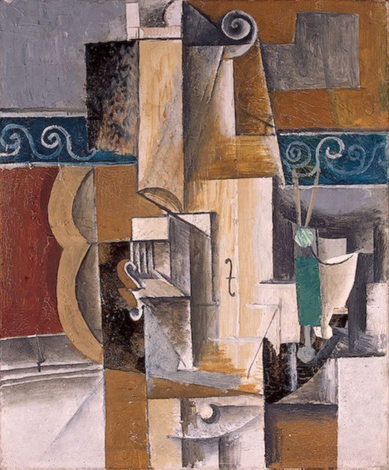 P. Picasso, Violino e Chitarra, 1912