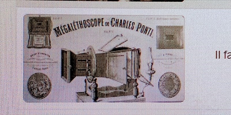 Il fascino del megaletoscopio, un apparecchio artigianale in grado di proiettare immagini