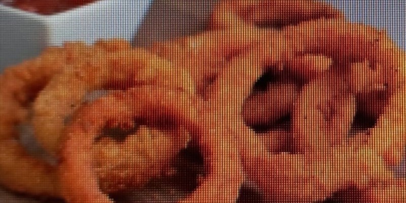 “Onion rings” anelli di cipolla fritti