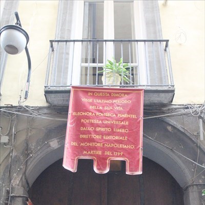 L'abitazione di Eleonora Pimentel Fonseca a Napoli, Salita Sant'Anna di Palazzo