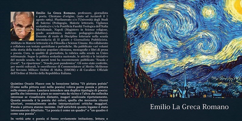 “Arte e poesia”, nuova pubblicazione di Emilio La Greca Romano