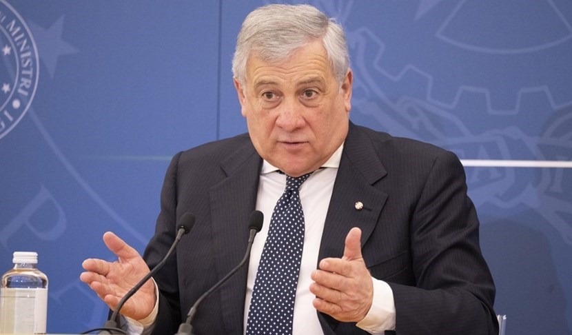 Antonio Tajani, vice presidente del Consiglio e ministro degli Affari esteri.