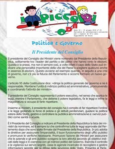 I Piccoli 2318 - Politica e governo