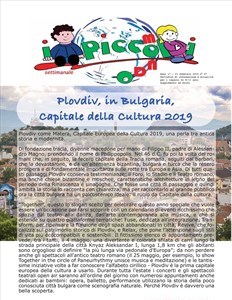 I Piccoli 0719 - Plovdid, capitale della cultura 2019