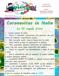 I Piccoli 0820 - Coronavirus in Italia