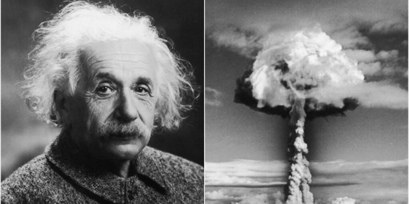 La bomba atomica e la frase di Einstein