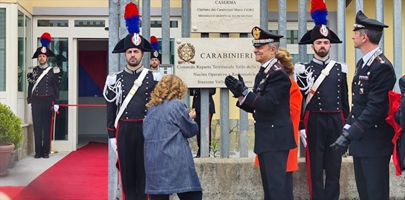 Vallo della Lucania Inaugurata la Caserma del Reparto Territoriale Carabinieri “Mario Fiore”
