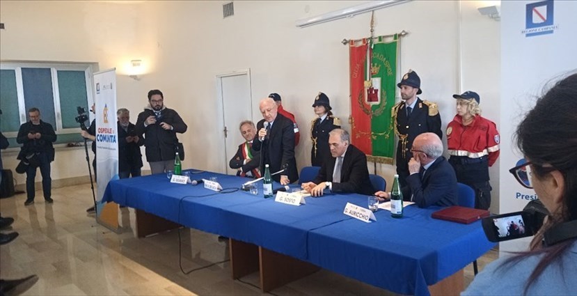 Vincenzo De Luca, Gabriele Iuliano, Gennaro Sosto, Girolamo Auricchio